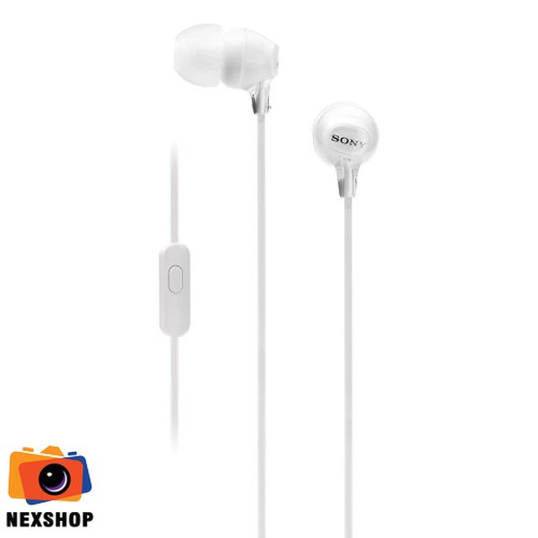 Tai nghe In-ear MDR-EX15AP | Trắng | Chính hãng