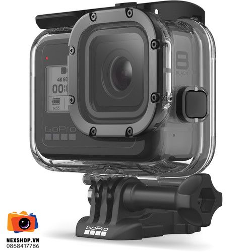 Vỏ chống nước GoPro Hero 8 Protective Housing | Chính hãng - cấu hình hộp sạc