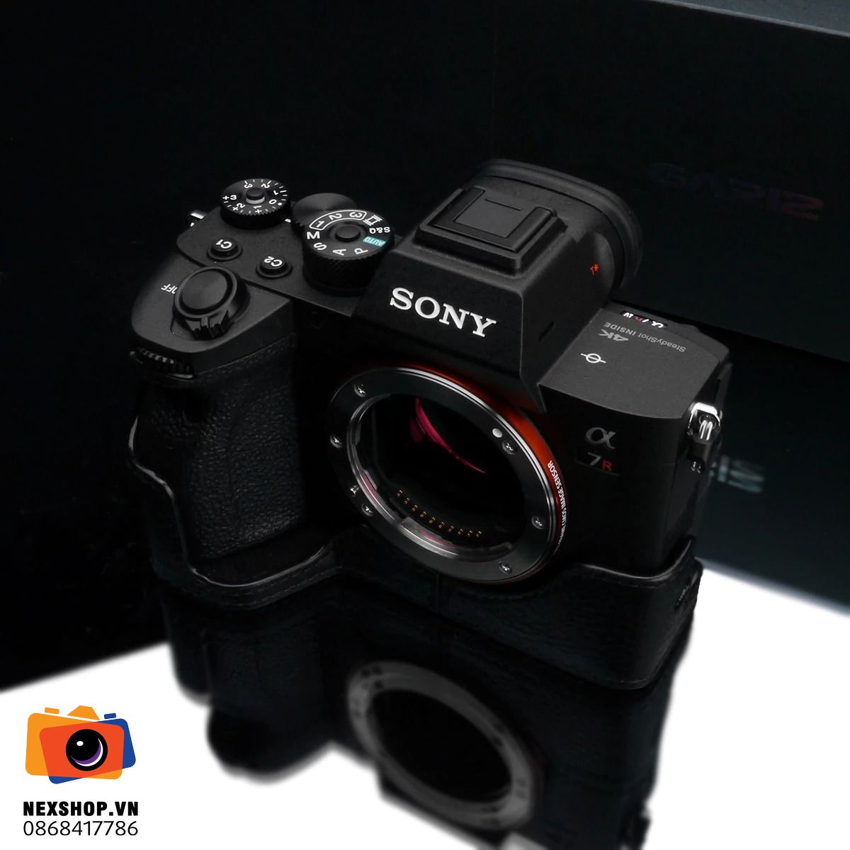 Bao da Gariz Sony A7RM4/A9M2 | Đen | Gariz | Hàng Nhập khẩu