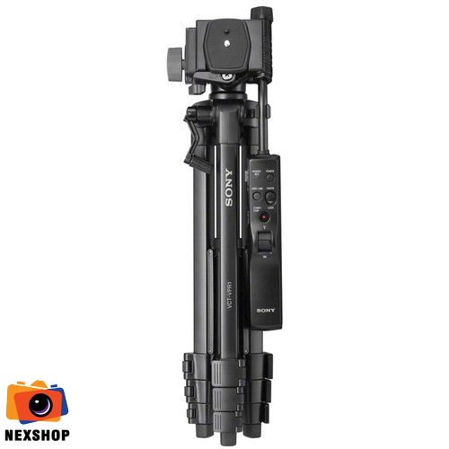 Chân máy quay phim Sony VCT-VPR1 | Chính hãng - mặt sau và phụ kiện đi kèm