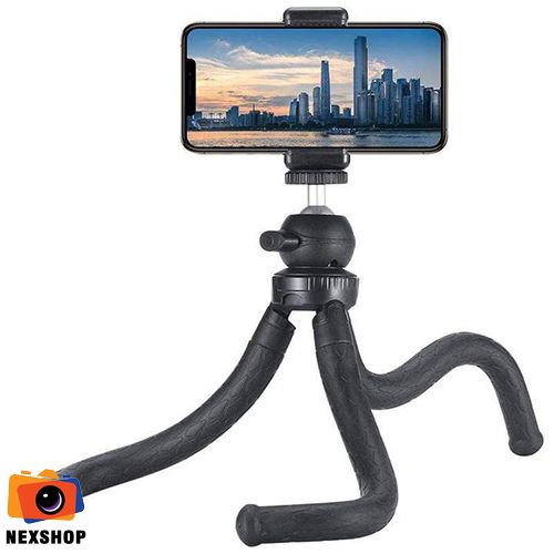 Chân nhện Ulanzi MT-07 | Nhập khẩu chính hãng, độ ổn định cao - mặt sau và phụ kiện đi kèm