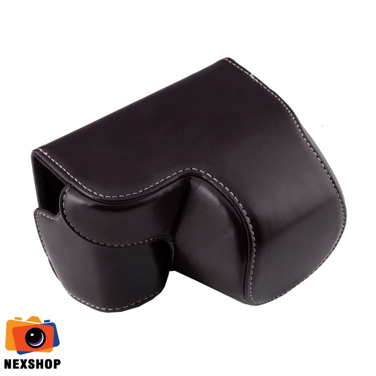 Bao da Sony A6000/A6300 Đen | Hàng nhập khẩu | Chính hãng - cấu hình hộp sạc