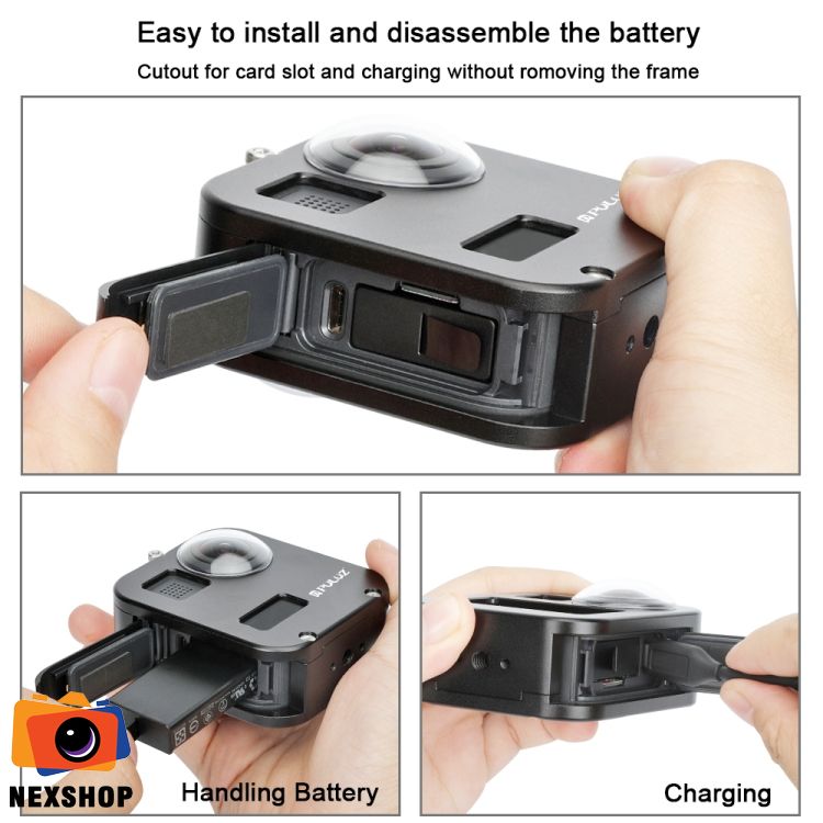 Khung PULUZ bảo vệ Gopro Max | Nhập khẩu