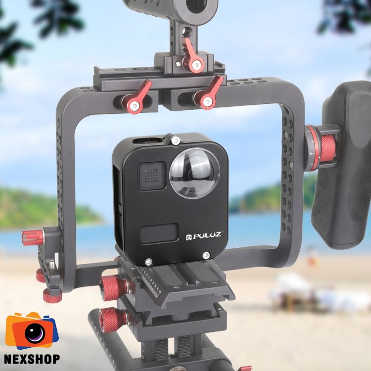 Khung PULUZ bảo vệ GoPro Max | Chính hãng, bền bỉ - cấu hình hộp sạc