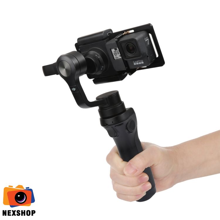 Mount PULUZ Gắn GoPro 8 Lên Gimbal Chống Rung | Chính hãng - cấu hình hộp sạc