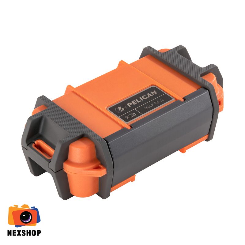Hộp chống sốc Pelican Ruck R20 | Màu cam | Chính hãng - cấu hình hộp sạc