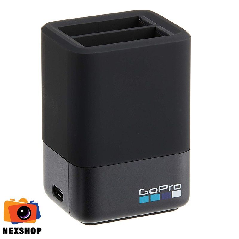 Cốc sạc đôi pin GoPro Hero 5/6/7/8 | Chính hãng - thiết kế và phụ kiện
