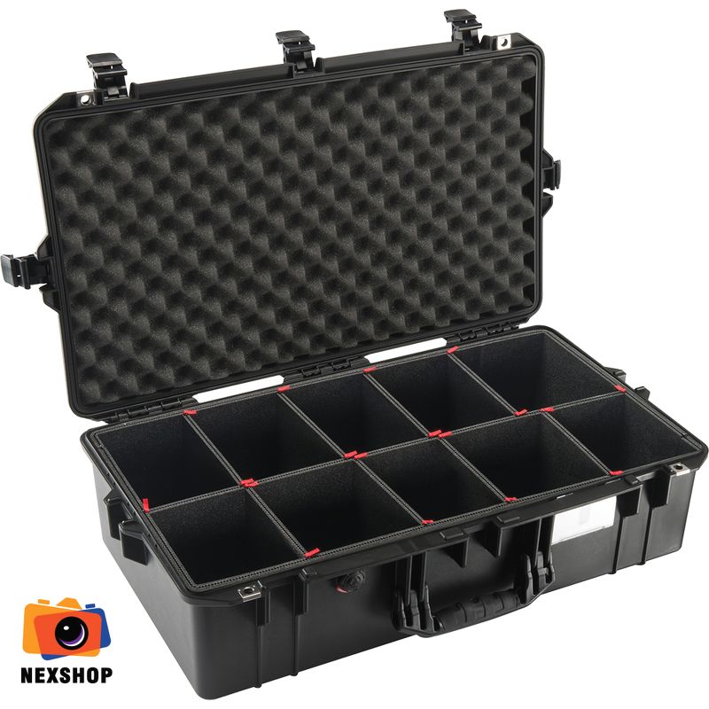 Va li Pelican 1605TP Air | Chính hãng, siêu nhẹ, chống nước - cấu hình hộp sạc
