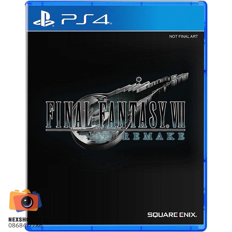 Final Fantasy 7 Remake | Đĩa game PS4 | Hệ US