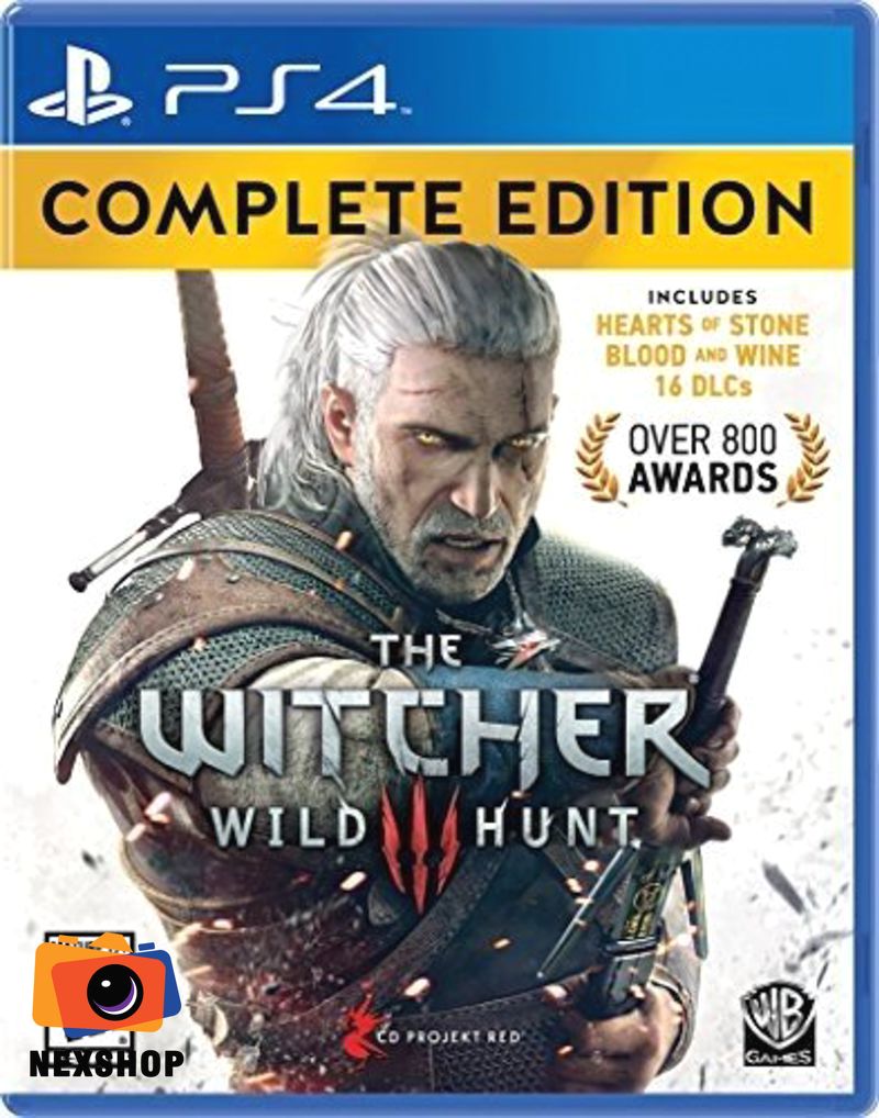 The Witcher 3: Wild Hunt | Complete Edition | Đĩa game PS4 | US