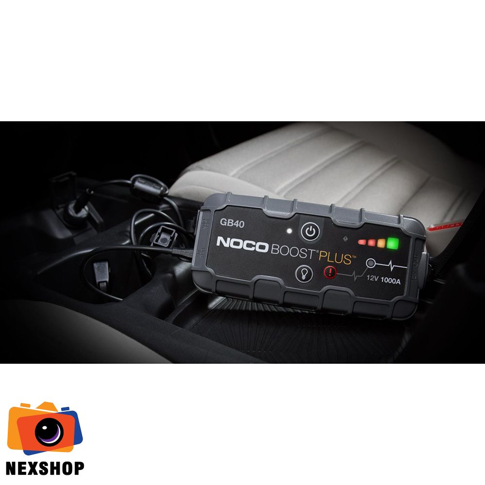 Pin dự phòng kiêm bộ khởi động xe NOCO GB40 | 1000A | Chính hãng - thiết kế và hoàn thiện