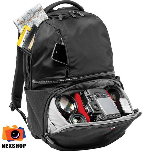 BA LÔ MÁY ẢNH MANFROTTO BACKPACK ACTIVE II | Chính hãng