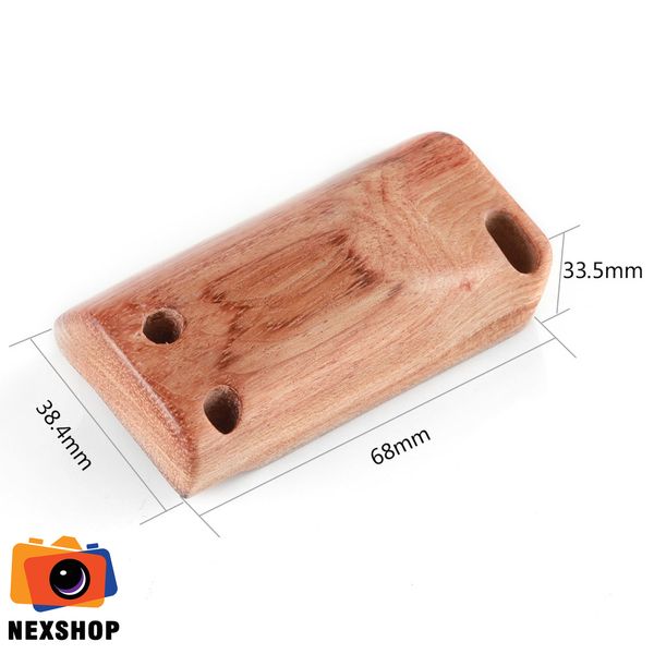 Báng gỗ gắn khung SmallRig Wooden Handgrip cho Sony A6400 | Nhập khẩu