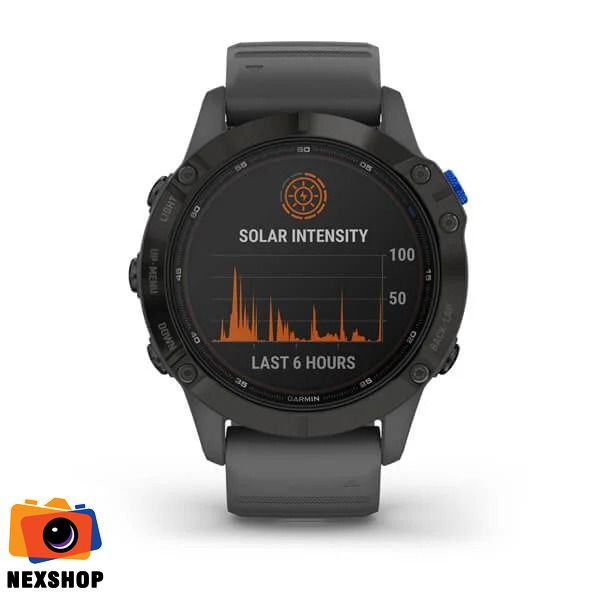 Đồng hồ sức khỏe Fenix 6 Pro Solar Edition | Chính hãng FPT - cấu hình hộp sạc
