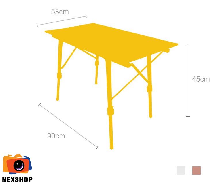 Bàn Dã Ngoại Bear Symbol BS-ZZ6101 | Chính Hãng - cấu hình hộp sạc