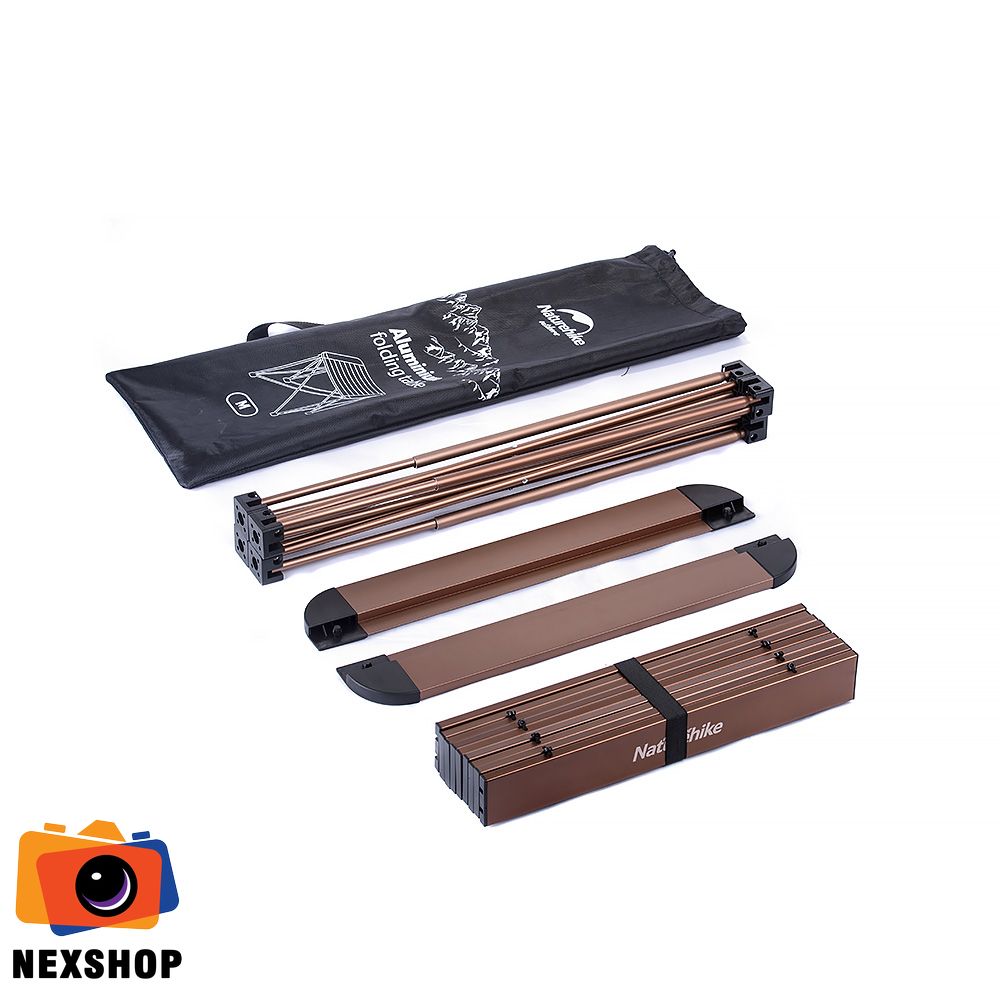 Bàn dã ngoại Naturehike NH16Z016-L | Chính hãng - mặt sau và phụ kiện đi kèm