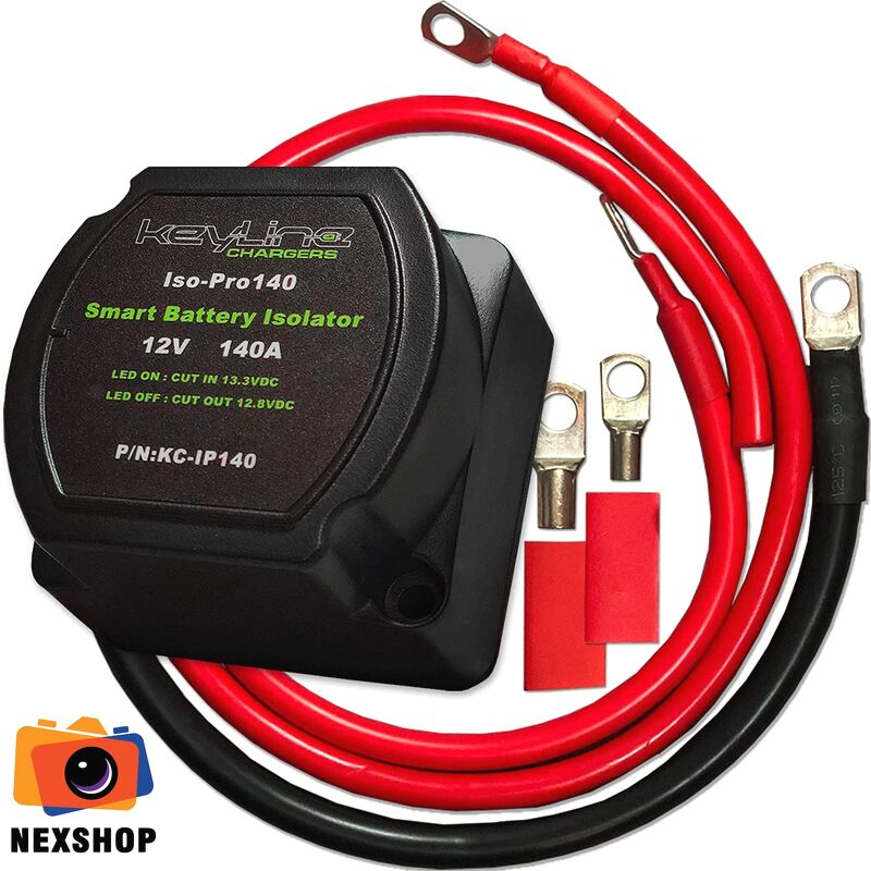 12V 140A Dual Battery Isolator - Bộ cách ly điện kép | Chính hãng — ảnh 4