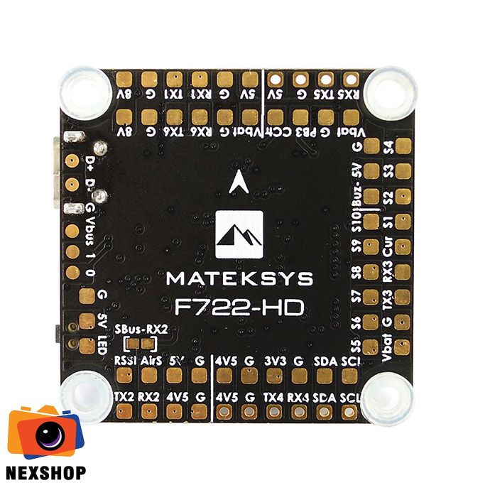 Flight Controller F722-HD | Mateksys | Hàng nhập khẩu