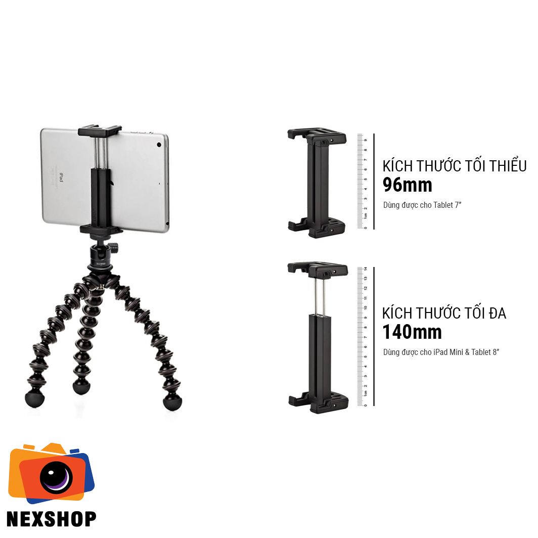 Tripod Joby cho máy tính bảng/điện thoại/máy ảnh | Chính hãng