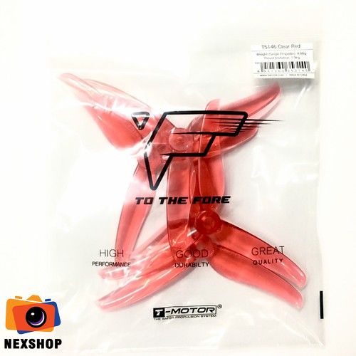 T-Motor T5146 Propeller (Set of 4) | Clear Red