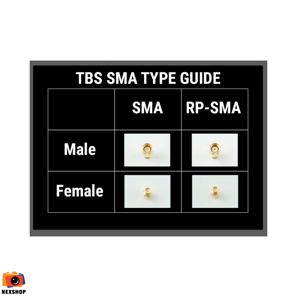 TBS UNIFY PRO 5G8 V3 (SMA) | Ống kính đa năng chính hãng - khả năng kết nối thiết bị