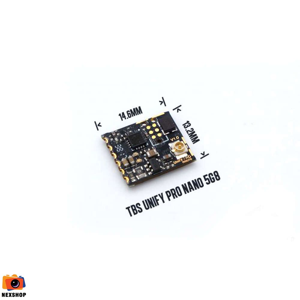 TBS UNIFY PRO NANO 5G8 | Ống kính đa năng chính hãng | Chính hãng - cấu hình hộp sạc
