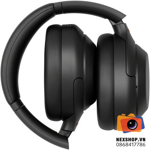 Tai nghe Sony WH-1000XM4 Không dây Chống ồn Hi-res | Chính hãng - mặt sau và phụ kiện đi kèm