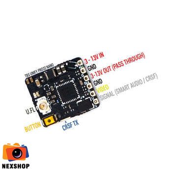 TBS UNIFY PRO32 NANO 5G8 V1.1 | Ống kính chính hãng, thiết kế nhỏ - khả năng kết nối thiết bị