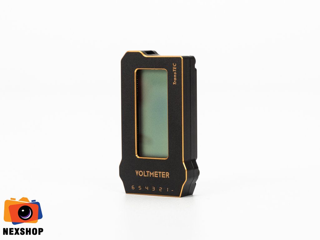 TransTec Voltage Checker Black | Thiết Bị Kiểm Tra Điện | Chính h - mặt sau và phụ kiện đi kèm