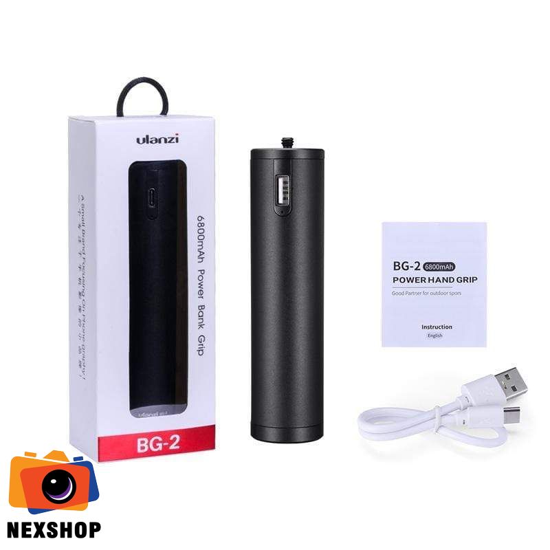 Power Bank Grip 6800mAh Ulanzi | Nhập khẩu