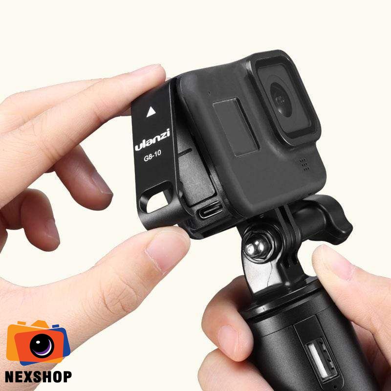 Nắp hỗ trợ pin sạc Ulanzi cho GoPro Hero 8 Black | Nhập khẩu chín - thiết kế và phụ kiện