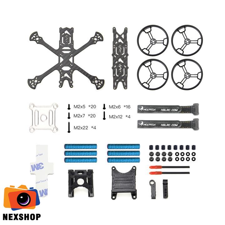 HGLRC Sector132 Freestyle Frame Kit