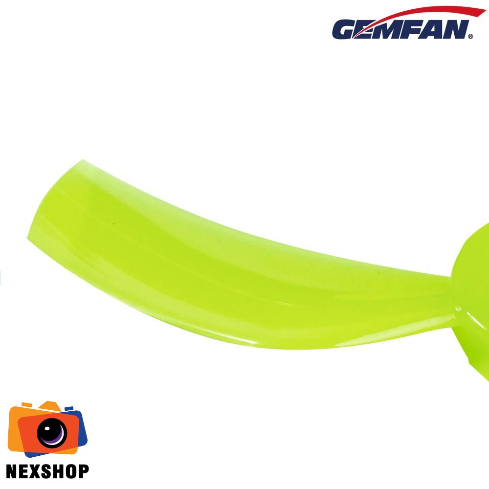 GEMFAN D76 Ducted Durable 5 Blade | 76mm-Yellow (4 Cánh) | Chính - khả năng kết nối thiết bị