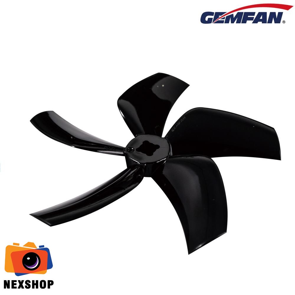 GEMFAN D76 Ducted Durable 5 Blade | 76mm-Black  ( 4 Cánh )