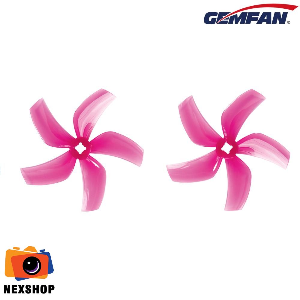 GEMFAN D76 Ducted Durable 5 Blade | 76mm-Pink ( 4 Cánh )