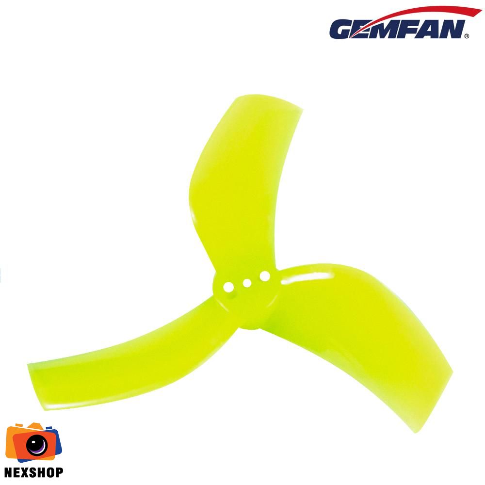 GEMFAN D63 Ducted Durable 3 Blade | 63mm-Yellow  (  Bộ 8 cánh )