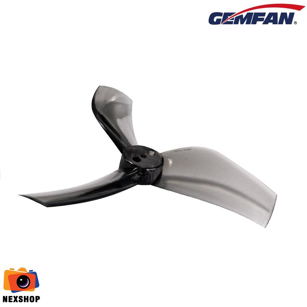 GEMFAN D63 Ducted Durable 3 Blade | 63mm-Clear Gray  (  Bộ 8 cánh )