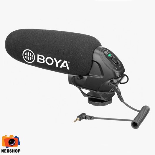 Mic thu âm máy ảnh Boya BY-BM3030 | Chính hãng - khả năng kết nối thiết bị