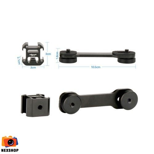 Ngàm gắn phụ kiện hotshoe Ulanzi PT-3 | Chính hãng - khả năng kết nối thiết bị