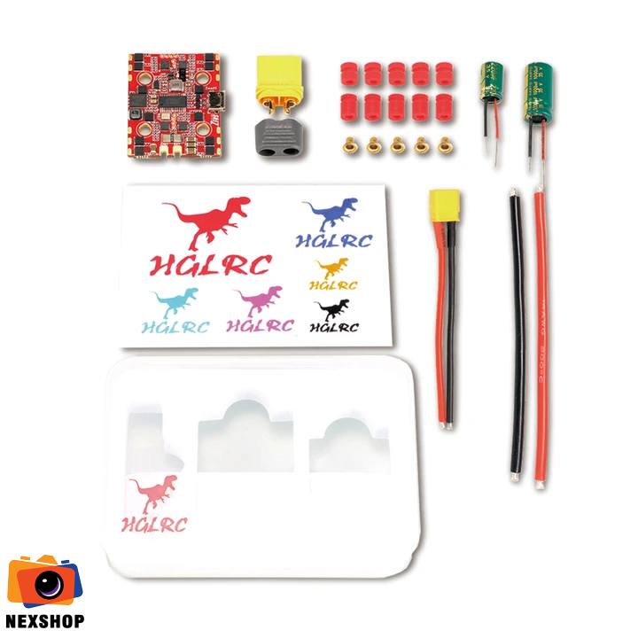 HGLRC Zeus35 AIO Flight Controller 20X20 | Chính hãng - khả năng kết nối thiết bị