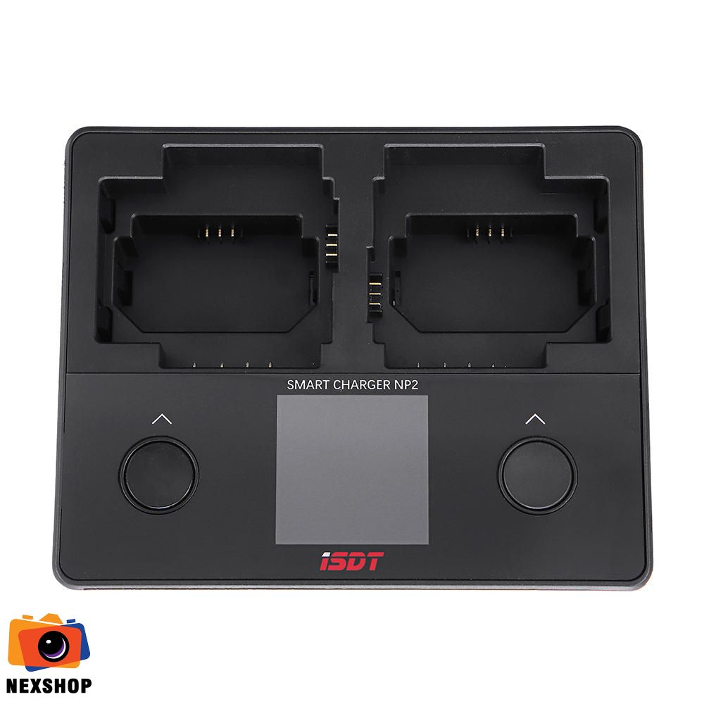 Sạc iSDT NP2 | Sạc pin Sony đa năng chính hãng - khả năng kết nối thiết bị
