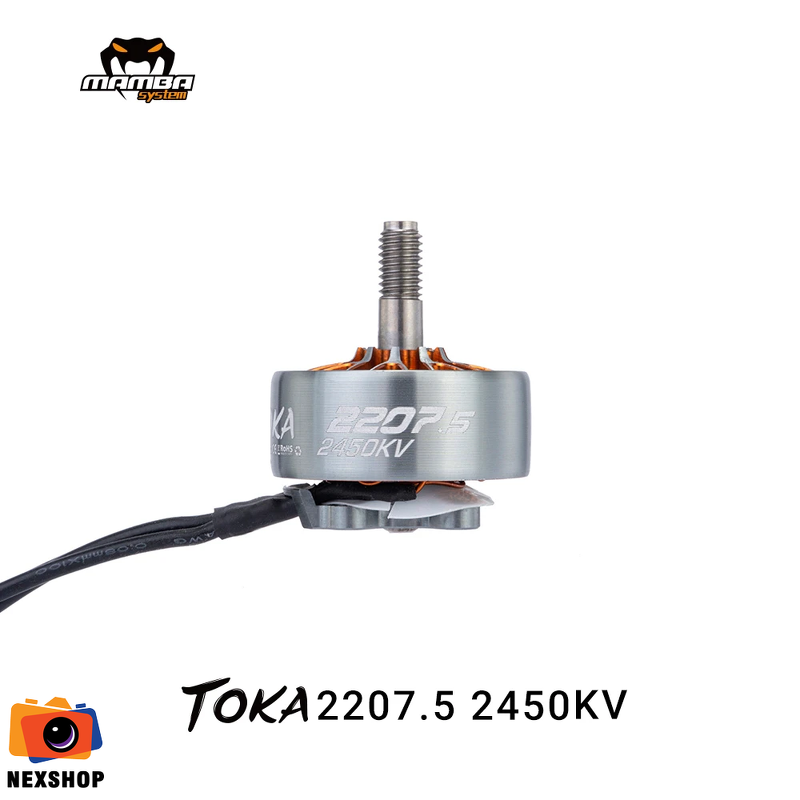 MAMBA TOKA 2207.5 2450KV Racing Motor | Chính hãng - thiết kế và phụ kiện