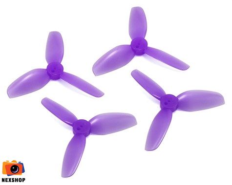 HQ Durable Prop T2.5X3.5X3 Light Purple (2CW+2CCW)-Poly Carbonate