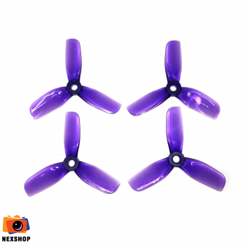 HQ Durable Prop Duct-3 for Cinewhoop Purple (2CW+2CCW)-Poly Carbonate