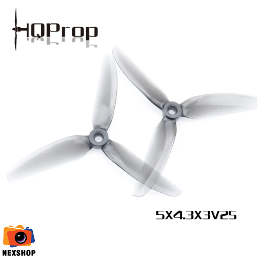HQ Freestyle Prop 5X4.3X3V2S Grey (2CW+2CCW) - Phụ kiện đa năng c - mặt sau và phụ kiện đi kèm