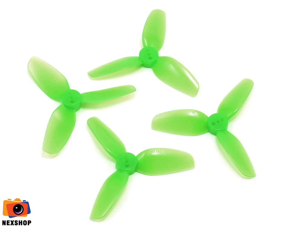 HQ Durable Prop T2.5X3.5X3 Light Green (2CW+2CCW)-Poly Carbonate