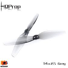HQ Durable Prop T4X2.5Grey （2CW+2CCW)-Poly Carbonate