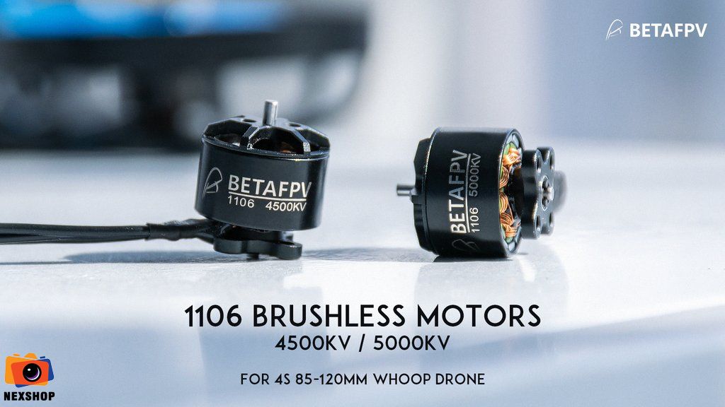 Motor BetaFPV 1106 4500KV (4 cái) | Chính hãng - cấu hình hộp sạc