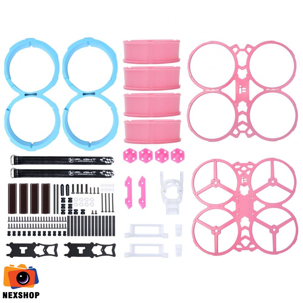 Khung máy bay Iflight BumbleBee HD V2 CineWhoop Frame Kit Pink