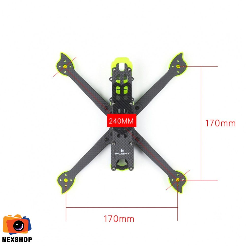 Khung máy bay iFlight XL5 V5 FPV Freestyle Frame Kit